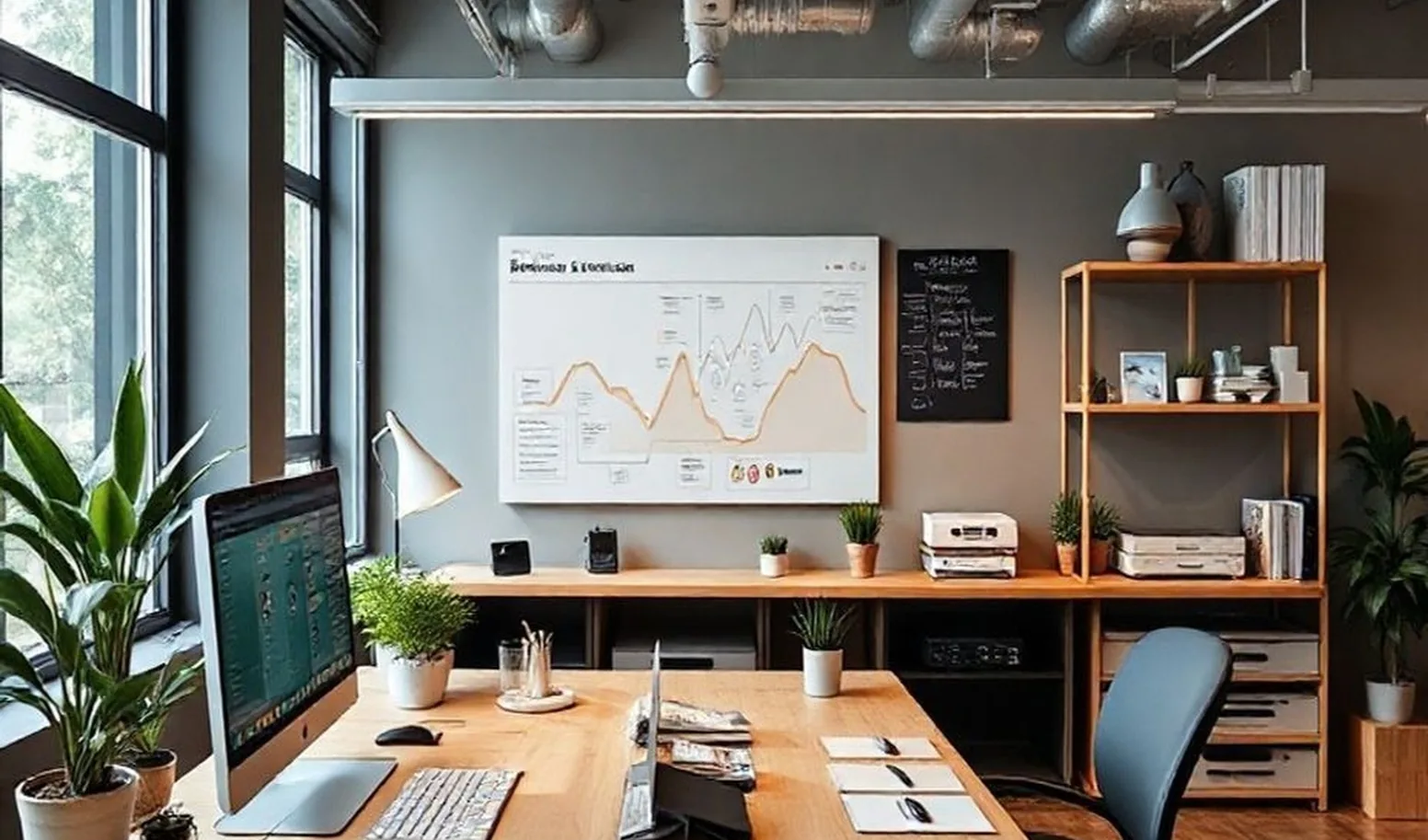 Online scaling strategy work environment